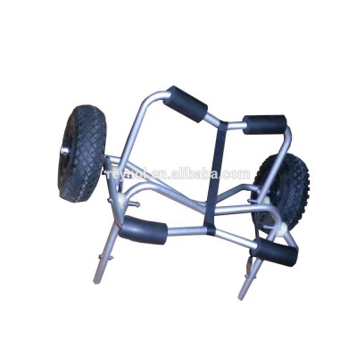 Light Aluminum foldable kayak cart for 1 kayak on the beach