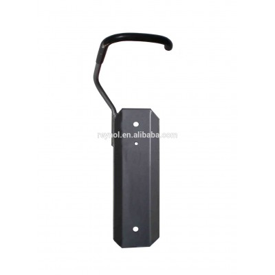 Foldable steel stamping bicycle storage wall mounted hook